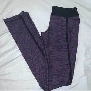 Purple and Black Lululemon Leggings